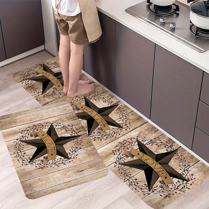 

Pattern Mat - Machine Washable Polyester Rug For Home & Bathroom Decor