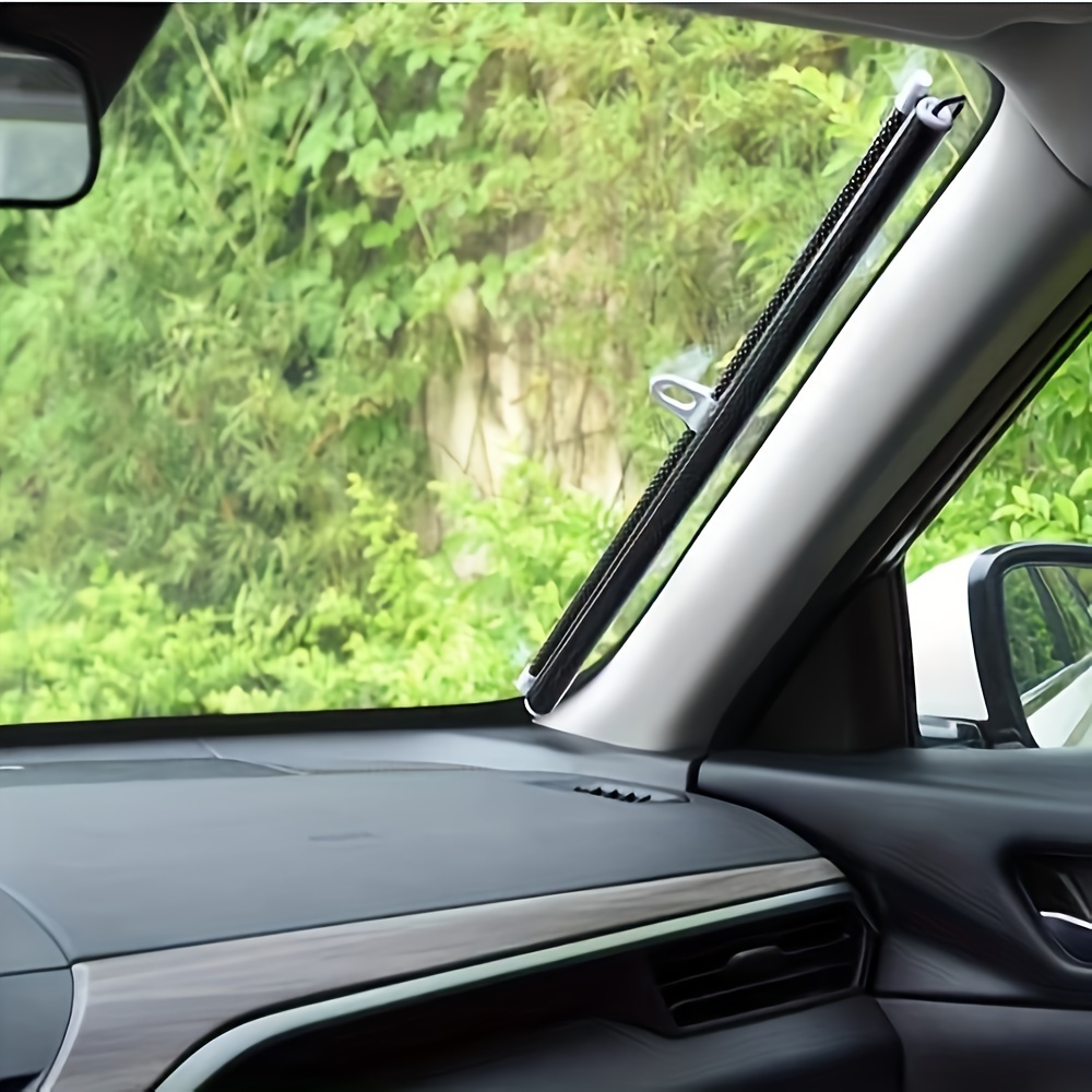 مظلة سيارة أوتوماتيكية قابلة للسحب - مظلة زجاج أمامي pvc عازلة للحرارة لتبريد الداخل تفاصيل المنتج 3