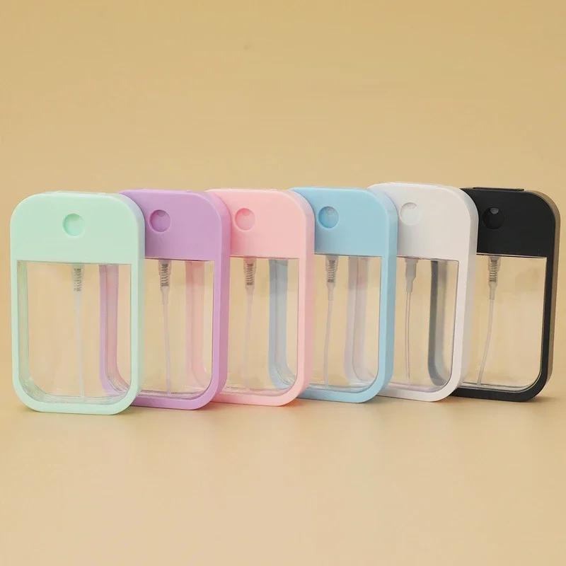 

New 45ml 6-color Portable Refillable Hand Sanitizer Bottle Mini Card Spray Bottle Travel Split Bottle Cosmetics