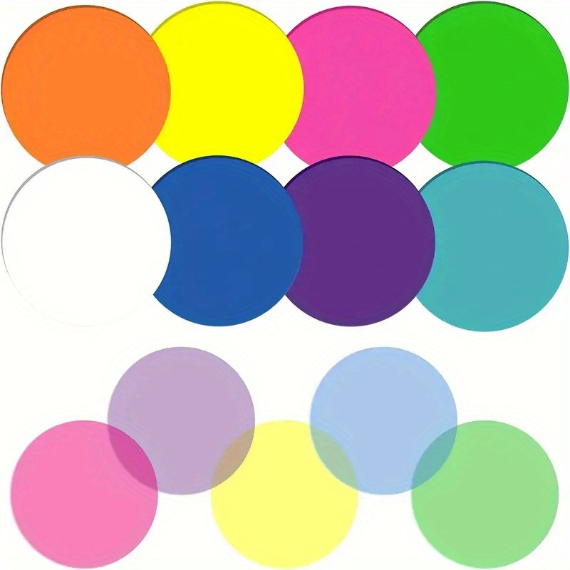 Image of 160pcs-transparent-sticky-notes, Round Transparent Index Sticker With N Times Bookmark, Aesthetic Mark, Office And School Supplies