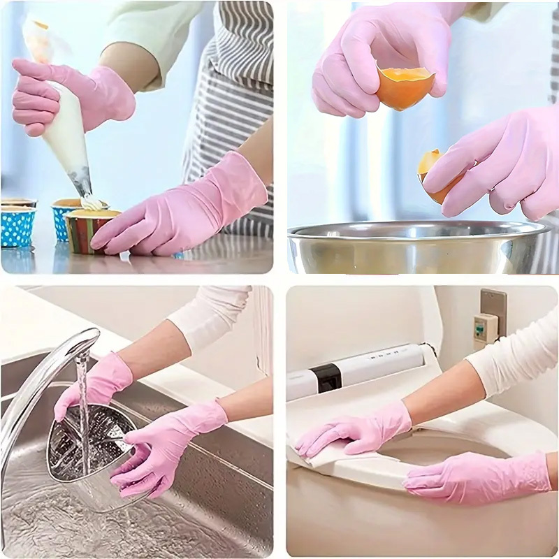 20 50   150 200pcs disposable light   gloves for household cleaning hair dyeing painting and   disposable apparel details 1