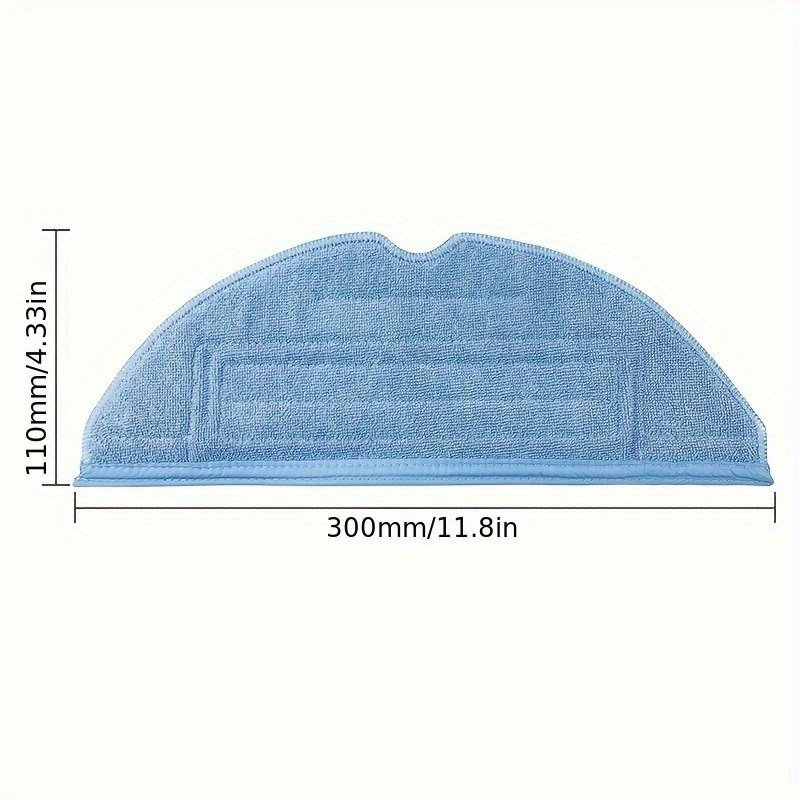 6pcs microfiber mop pads for roborock s7 for   s7 s7 s7 s7 maxv s7 maxv plus s7 maxv ultra s8 s8 t7s t7s vacuum cleaners reusable and washable pad accessories details 2