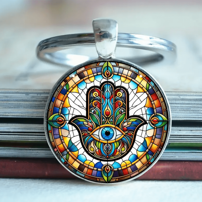 Colored Five- Angel's Eye Keychain