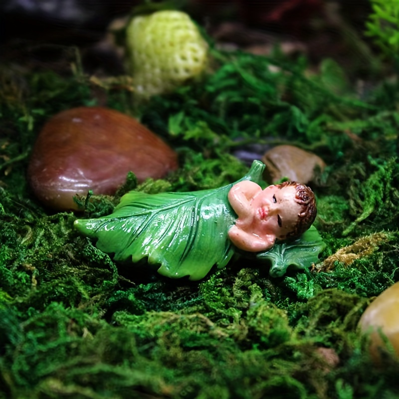 Set De 4 Figurines Fées De Jardin - Miniatures Pour Décoration Extérieure Ou Gâteau - 2