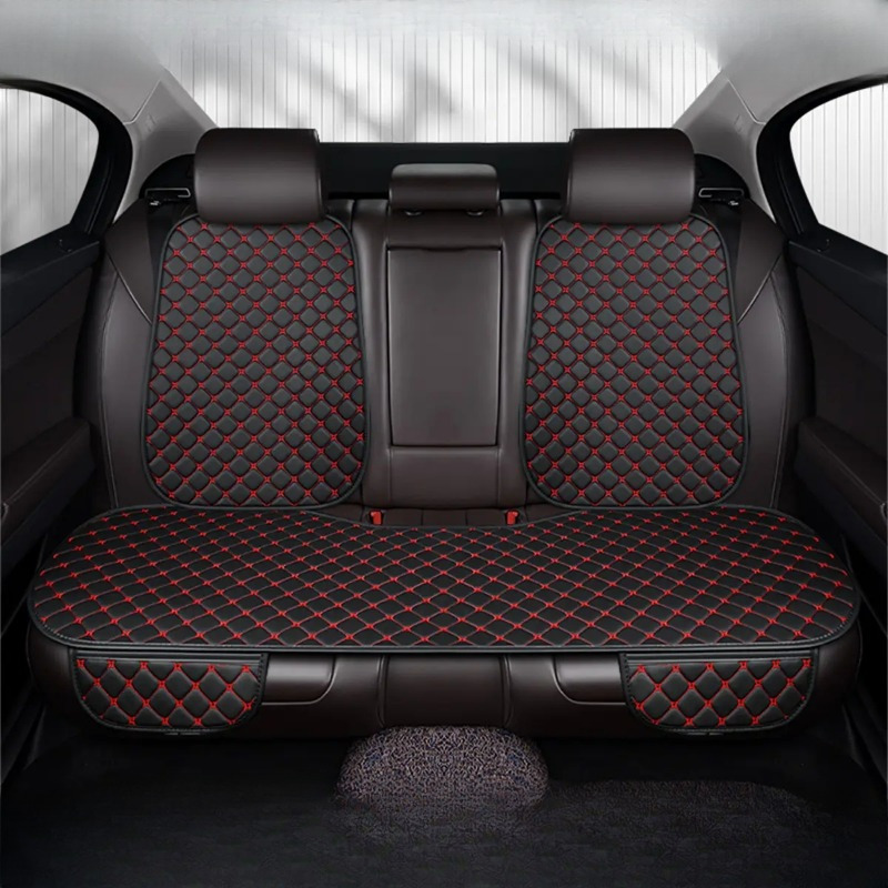 

The New Leather Car Cushion With Star Embroidery Is Designed For Rear Seats, Providing Comfort And Support Throughout The Year. Its Non-slip Design Ensures Universal Fit And Added Safety