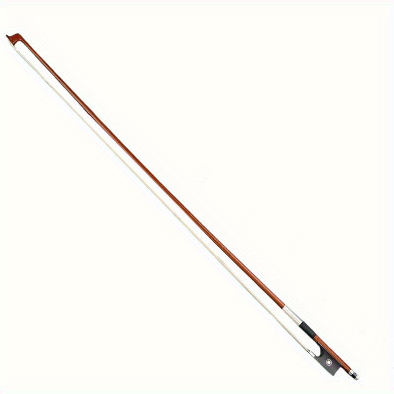 

1pc Professional 4/4 Size Violin Bow With Ponytail, Flexible Bow Rod, Ideal For And Practice