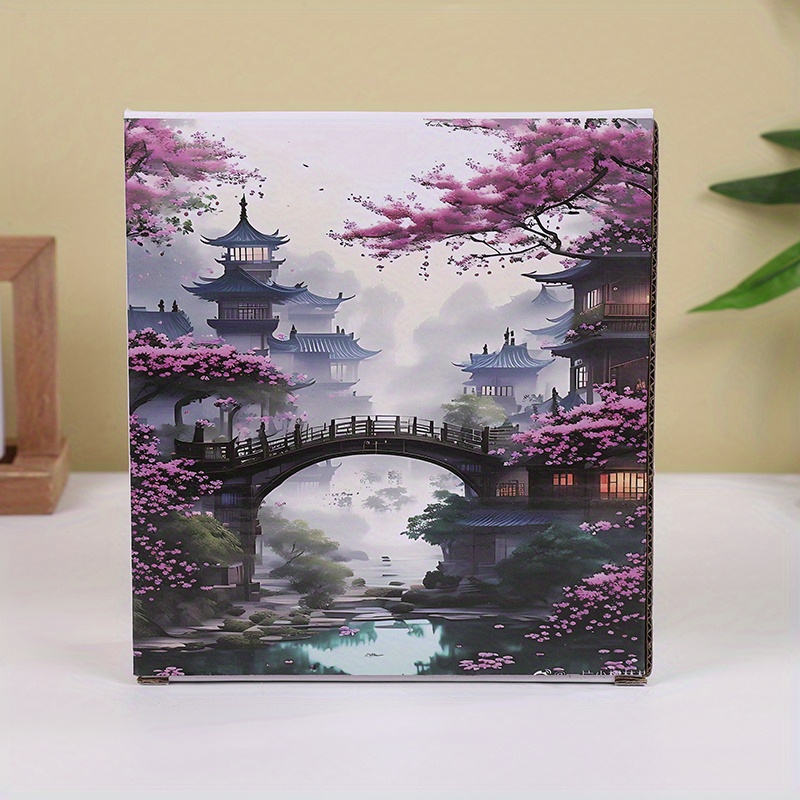 

Peach Blossom Spring 1000pcs - Relax & Activity For Adults, Exquisite Paper Craft, Perfect Gift Idea