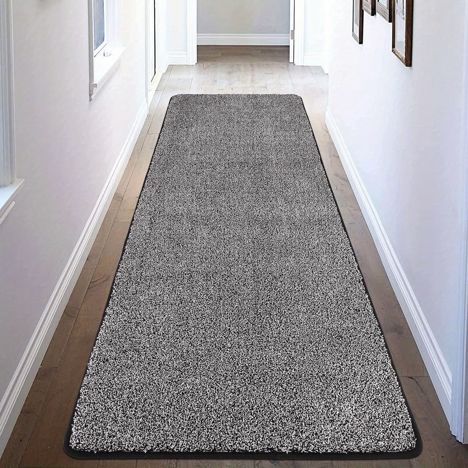 TEMU Indoor Outdoor Doormat 34"x71" Soft Absorbent Inside Door Mat Front Doormats Low Profile Entrance Mats For Dogs Non Slip Welcome Doormats For