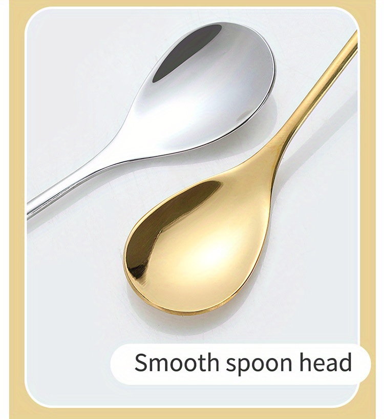 kitchen accessories tableware set stainless steel   coffee stirring spoon dessert stirring spoon halloween special spoon details 2