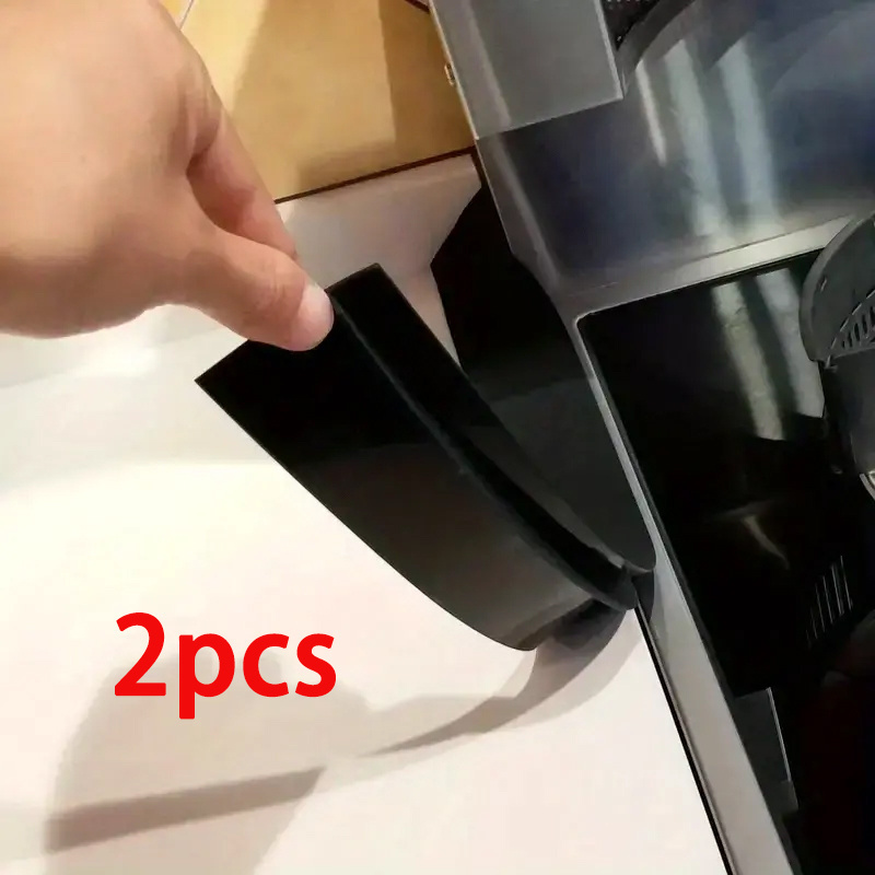 TEMU 2pcs Silicone Stove Covers For 21 Inch Stoves - Heat-resistant Kitchen Countertop Protectors With Easy-, Seals Spillage & Protects , Stove Top Protectors, Spill Prevention, Fit Cover, Material