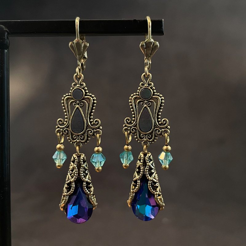 TEMU 1 Pair Of Stylish Women's Earrings Are The For Matching Clothing With Elegant Personality Of Women's Jewelry Giftsvalentine's Day Gift