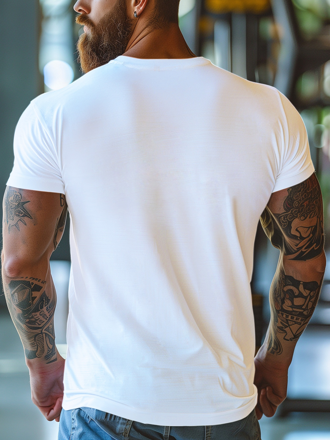 herre casual t skjorte med gresskartrykk – kortermet svart - Temu Norway, image size:800x1066