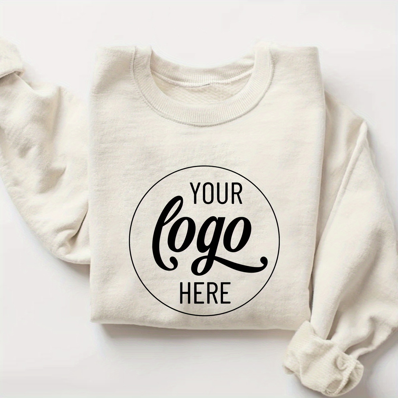 

Customized Fashion Casual Long Sleeve Round Neck Hoodie Pb308
