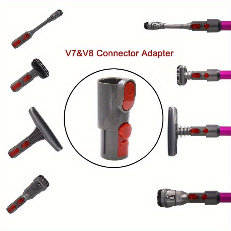 1pc adapter for   v7 v8 v10 v11 v12 vacuum cleaner connector converter to v6  29  27  28  33  41  58  59 old accessories details 0