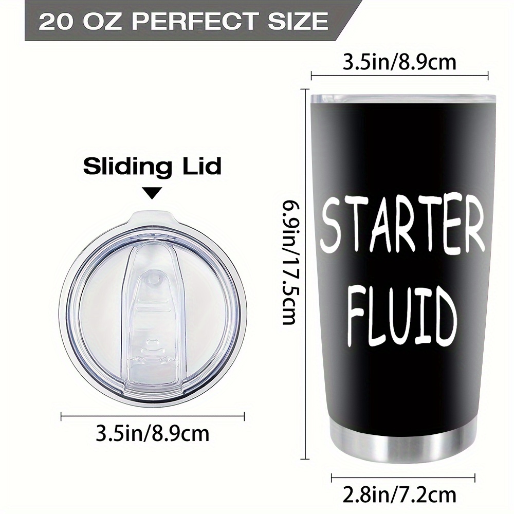 

Back To School 316 Stainless Steel Heat Cold Insulation Water Bottle Dual Wall Vacuum Black Letter Printting Cup Hold In Hand Coffee Tumblerful For Travel