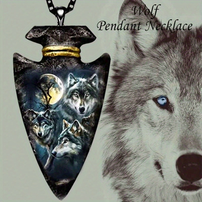 

Punk Rock Wolf Pendant Necklace: Bold And Edgy, The In You