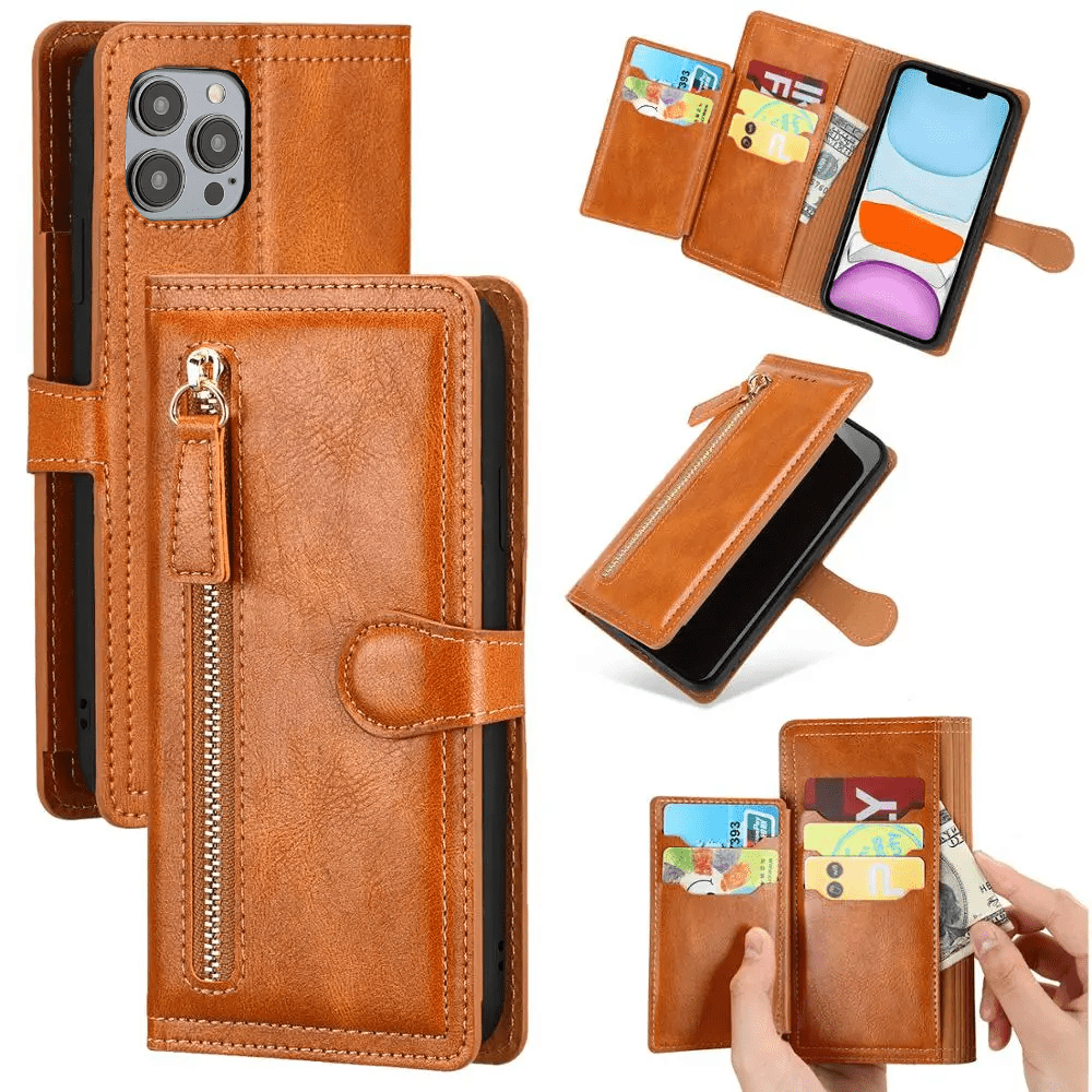 12 Pro Max Leather Wallet Case For Iphone 12 Mini POLA IPhone 12