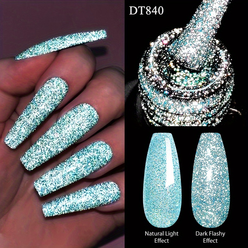7ml reflektierendes glitzer nagelgel semi - Temu Germany