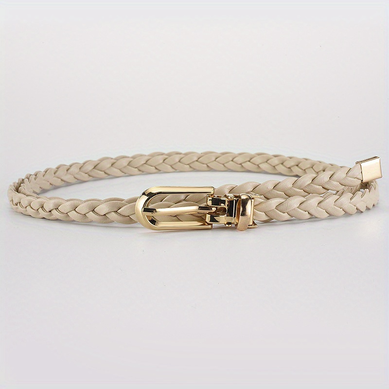 Fashionable Women's Knotted Decorative Belt, Candy-colored Small Belt, Simple And Belt