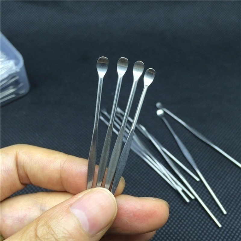 

20pcs Stainless Steel Dab Tool Set - Titanium Nail Dabbers For Dry Vaporizers, Foot & Hand Care Accessories