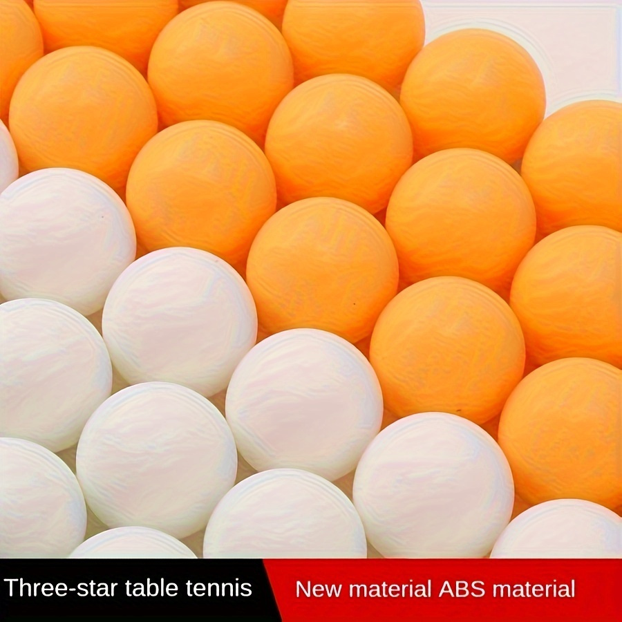 10pcs, Table Tennis Balls, 40+ High Elastic PVC Ping Pong Balls, Durable Balls for Competition Training