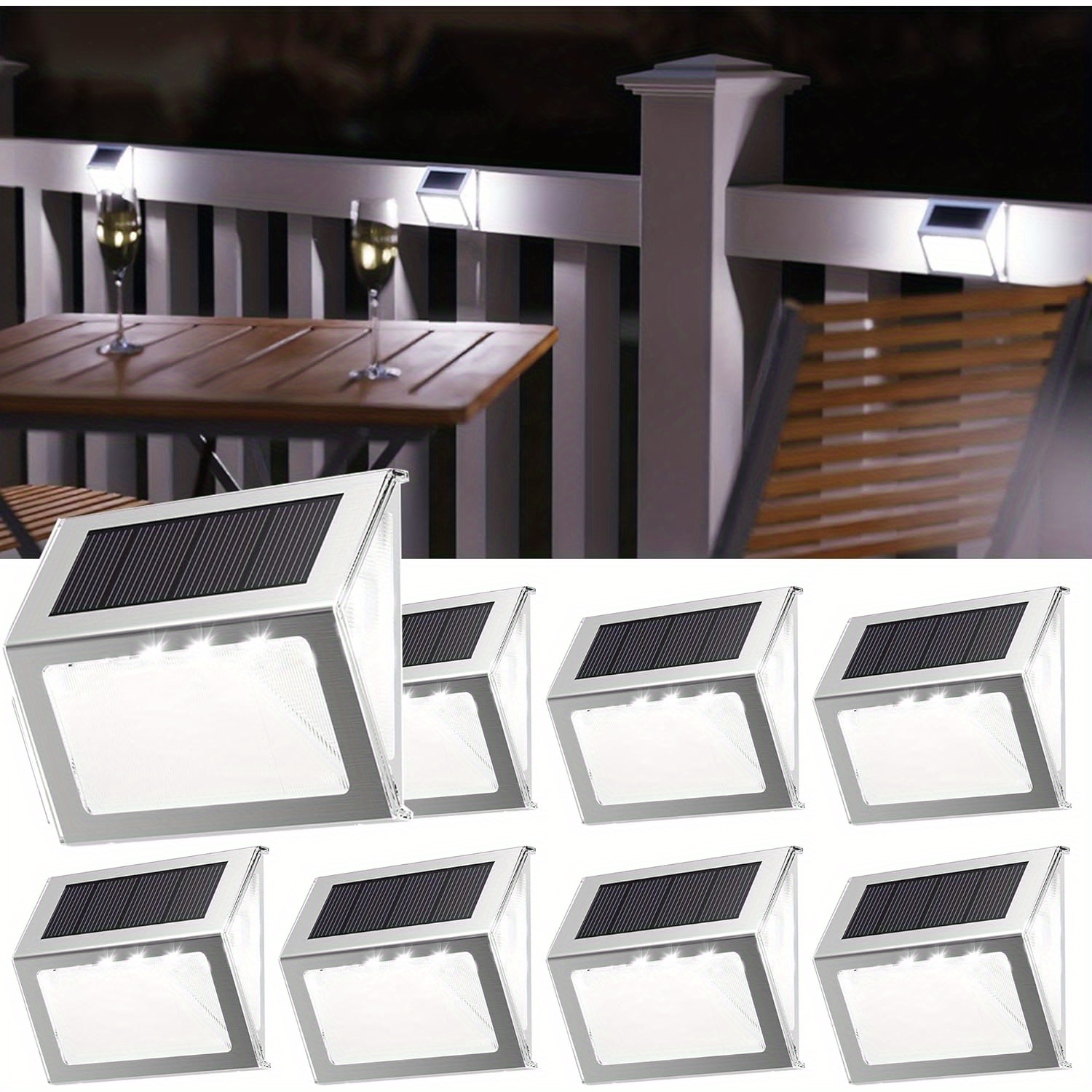 TEMU Jackyled 8-pack 7 Led...