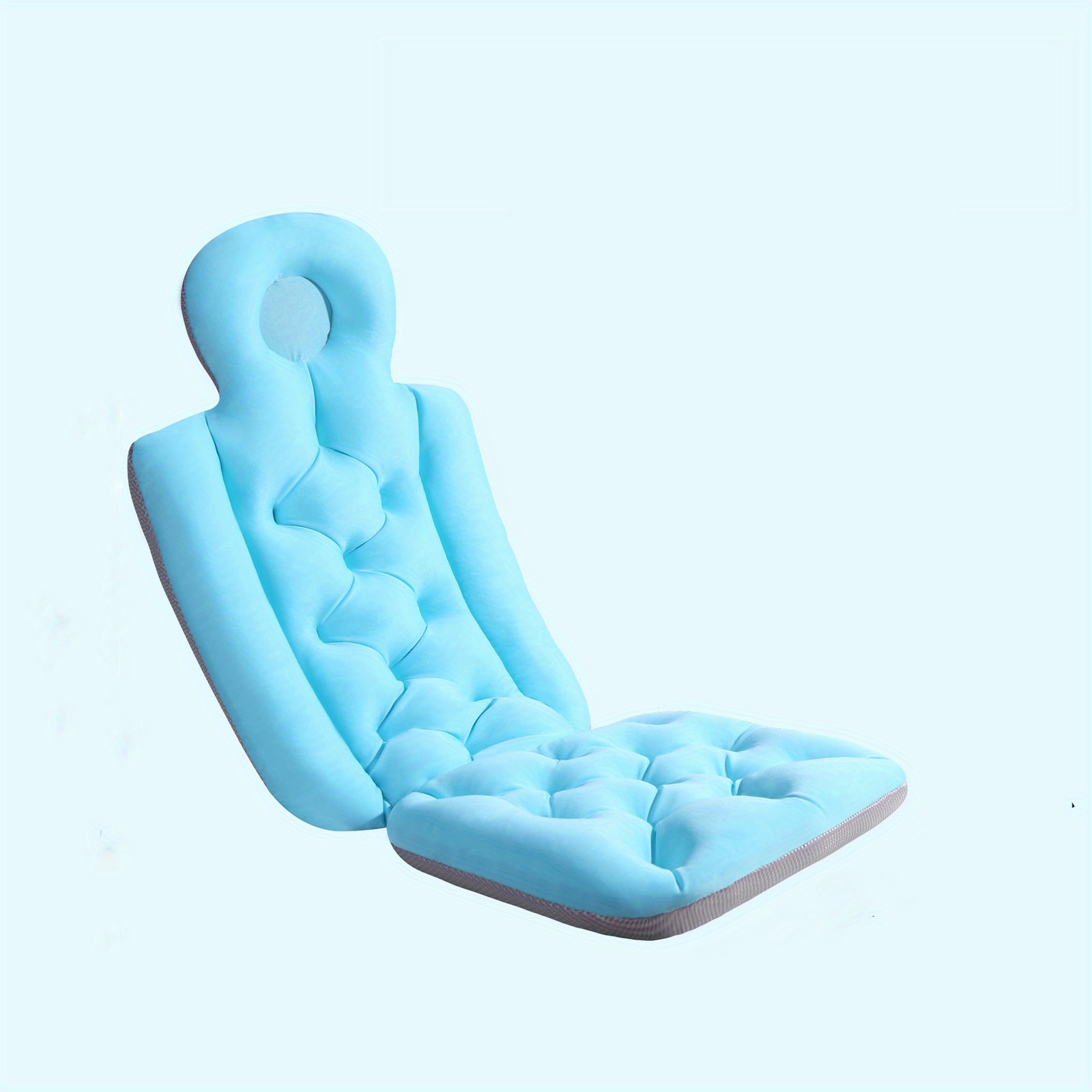 

Adult Bath Pillow For Bathtub, Full Body Mat Quick Dry Ergonomic Headrest Cushion