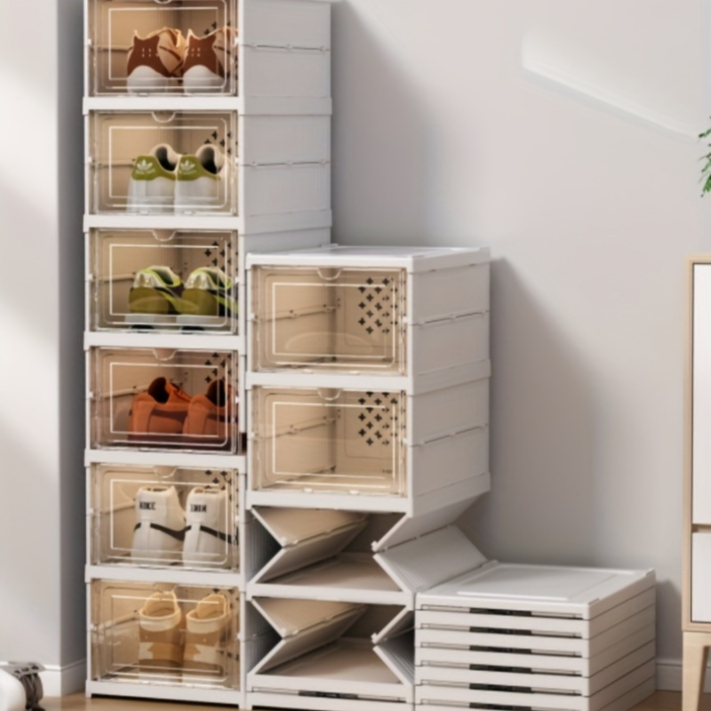 Amazon Plastic Shoe Box Drawers Clear Plastic Stackable Drawer