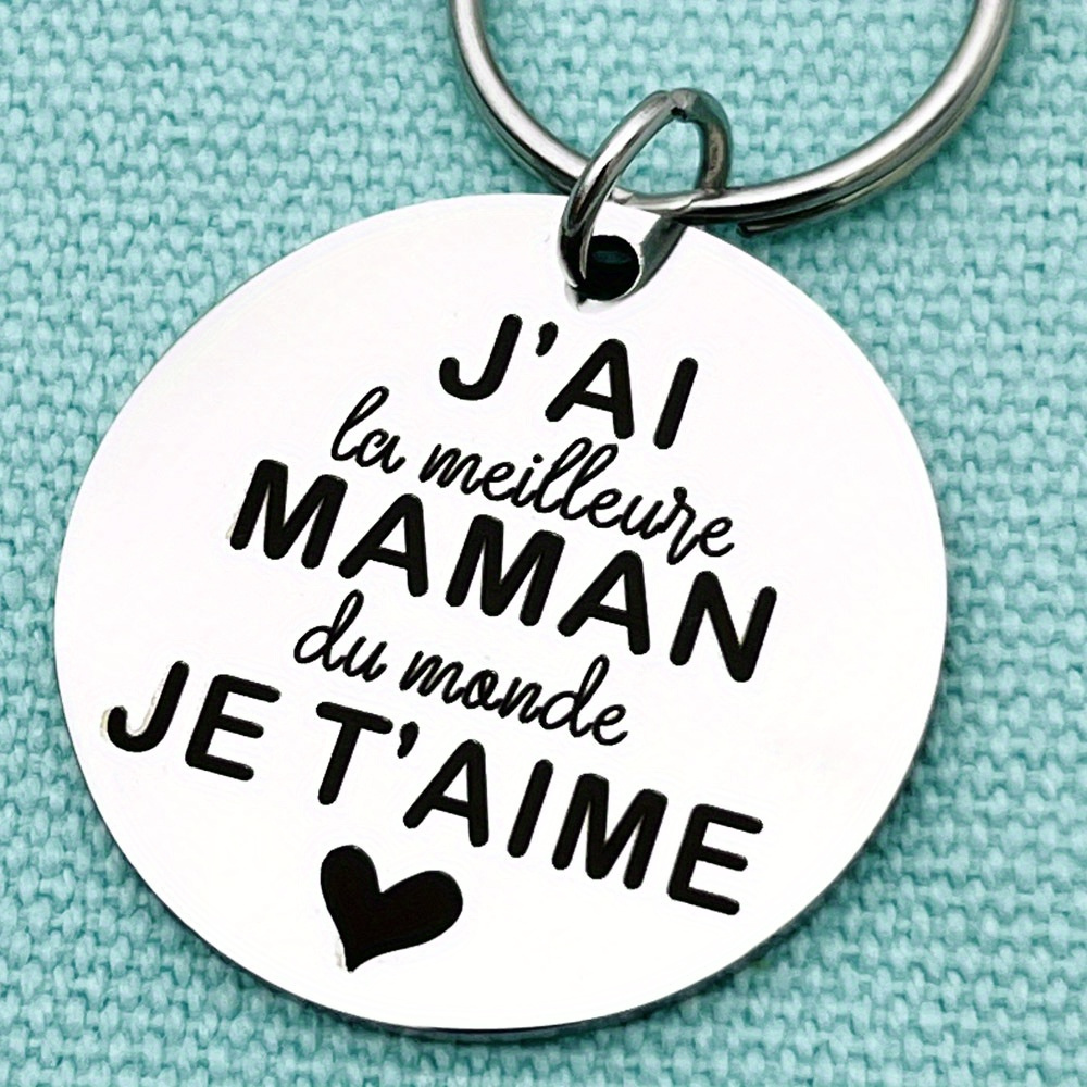 

1pc, Inspirational Spanish Quote Keychain, Mother's Day/thanksgiving/christmas/birthday Gift