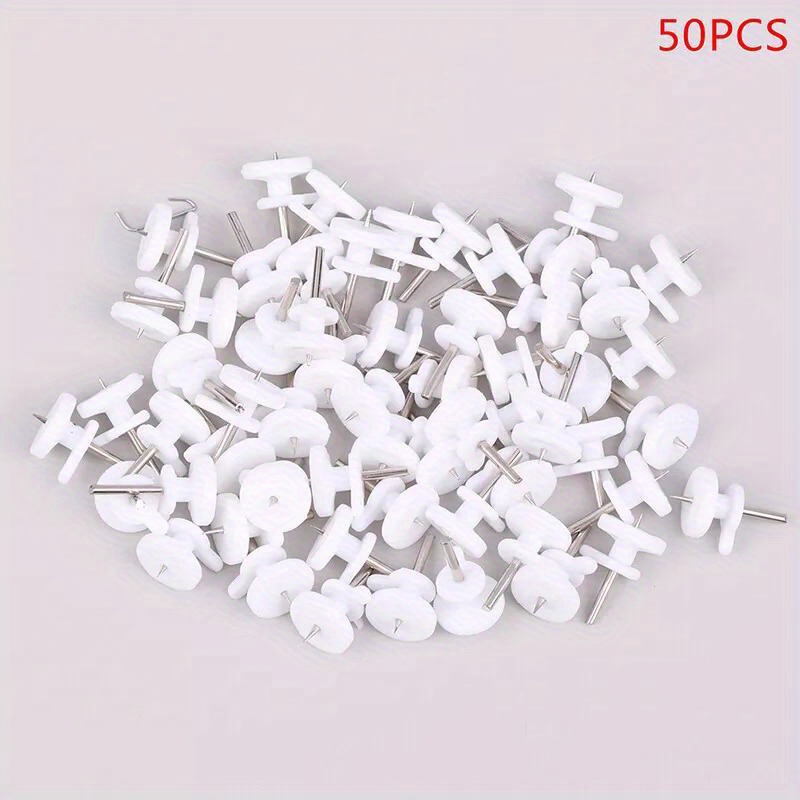 

50pcs Wall Invisible Nails - Photo Frame Hanging Hooks, Non-trace Drywall Picture Hangers For Paintings, Posters, Clocks