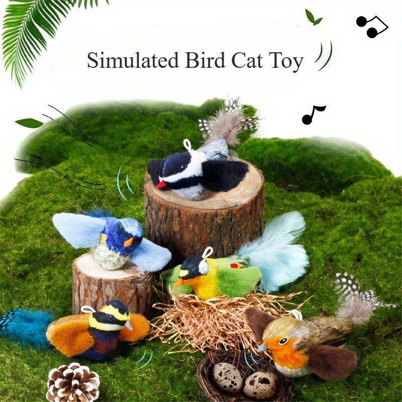 

Catnip Stick Catnip Toy Self-amusement Simulation Call Bird Cat Cat Kitten Plush Catnip Cat Supplies