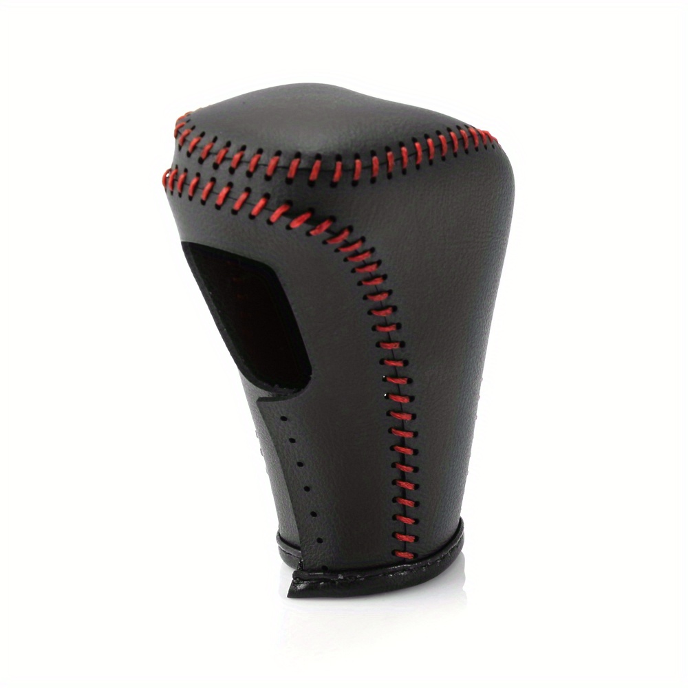 Image of Faux Pu Faux Leather Car Gear Shift Knob Covers For Zrv Accord Crv 2023 2024 Car Interior Additions