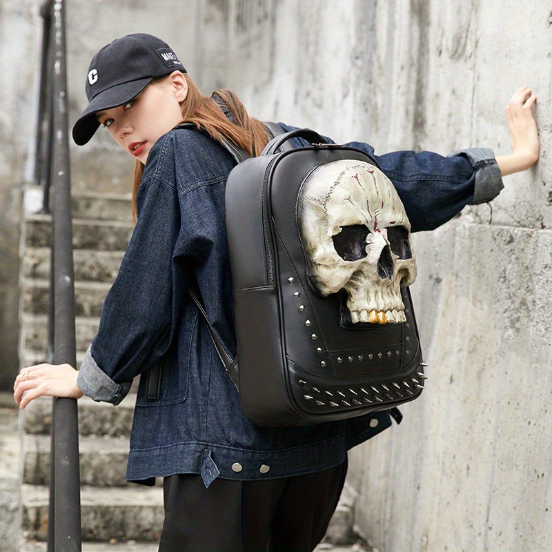 Skull backpack retailer