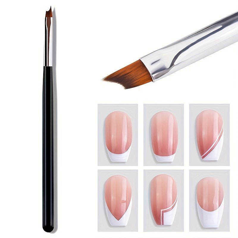 

Nail Art Brush - Gradient & Liner Pen For Manicure And Pedicure, Acrylic Powder Dipping Tool, , Nail Accessories