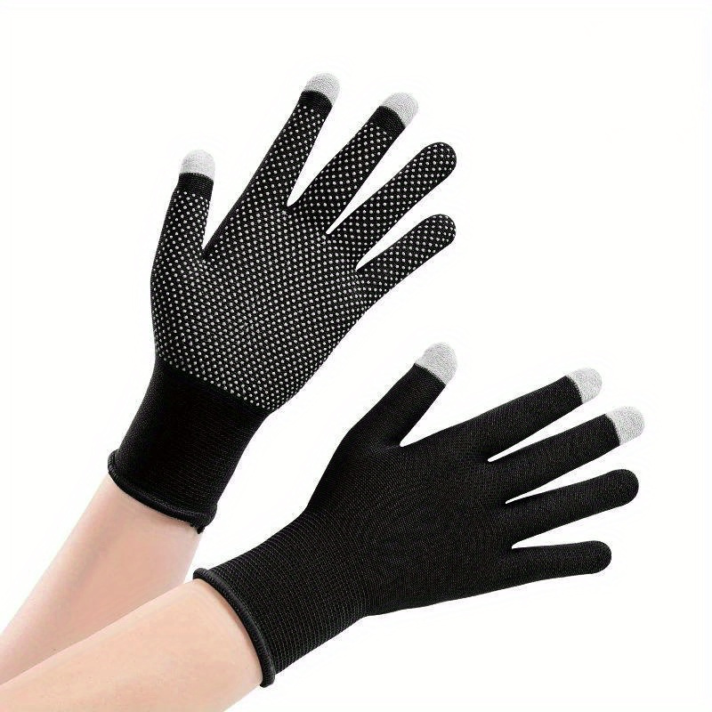 10 Pairs Touchscreen Gloves - Breathable, Sun-Protective for Outdoor Activities like Cycling & Fishing details 6