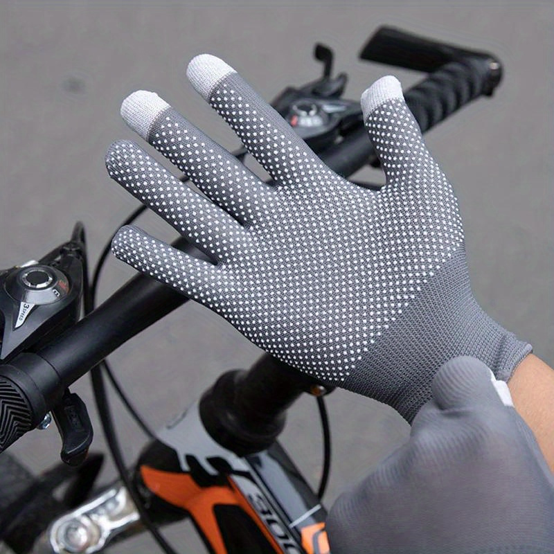 10 Pairs Touchscreen Gloves - Breathable, Sun-Protective for Outdoor Activities like Cycling & Fishing 1