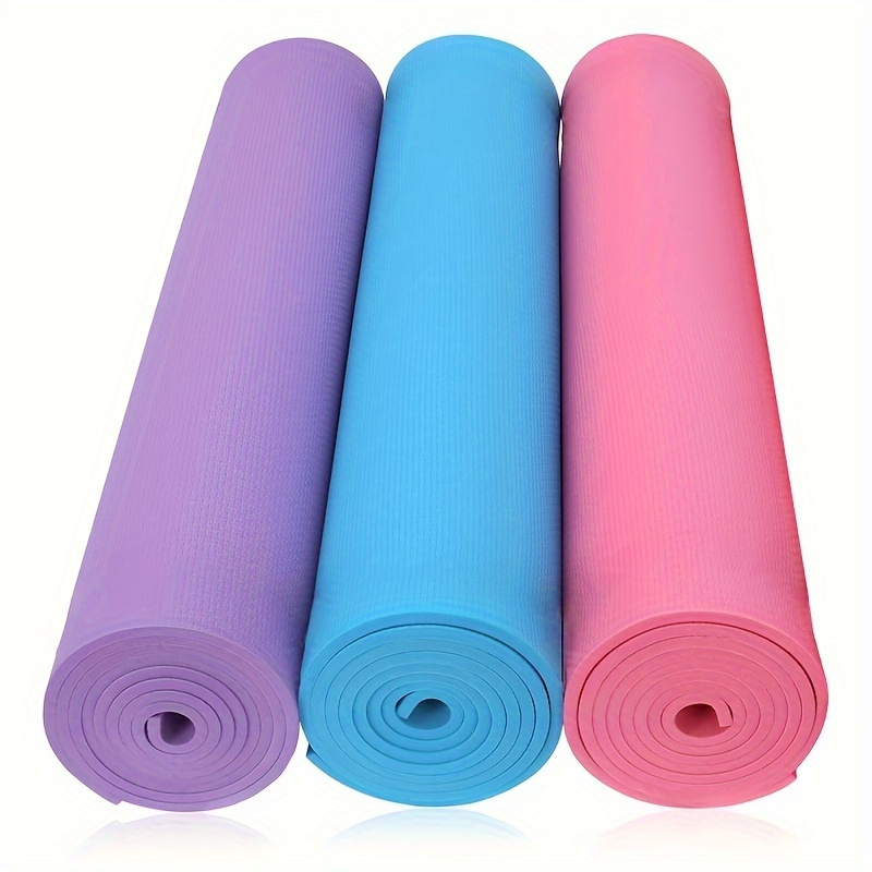 

Eva Yoga Mat - Moisture Resistant, Solid Color Fitness And Pilates Mat For Home Gym Training