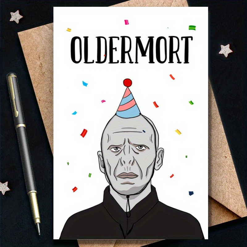 

Hilarious Wizard-themed Birthday Card - Perfect For Christmas, Thanksgiving, Halloween & Anniversaries - Unique Gift For Friends, Men & Women