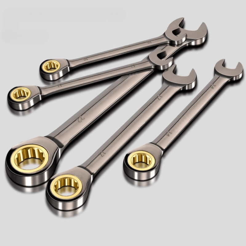 

Versatile Dual-direction Ratchet Wrench Set - Quick Release, Double-headed & Open-end Design For Easy Use Multifunctional Ratchet Wrench Standard Ratchet Wrench Set