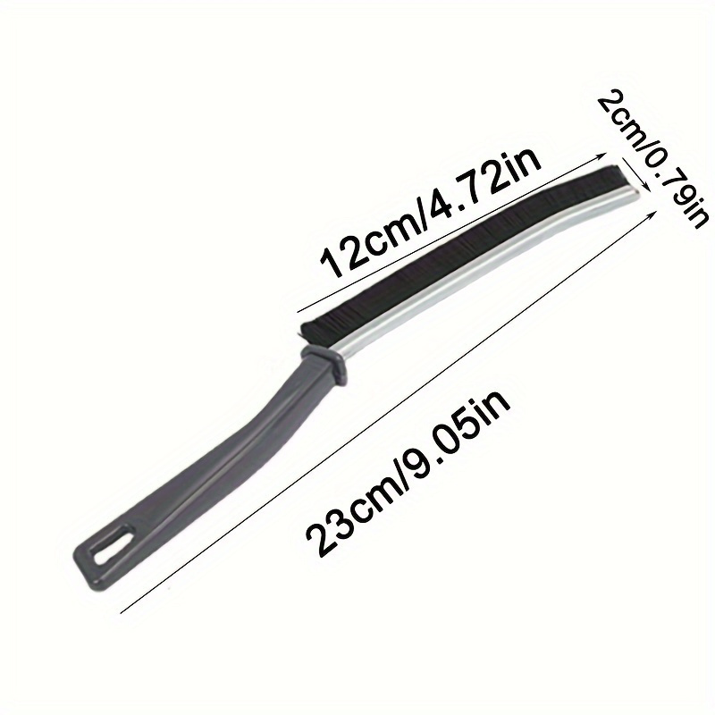 1 adet sert kıllı havuz fırçası, plastik saplı, taşınabilir boşluk ve eklem temizleme fırçası, uzun erişimli yarık temizleyici fırça aksesuarı, verimli temizlik için elektrik gerekmez.