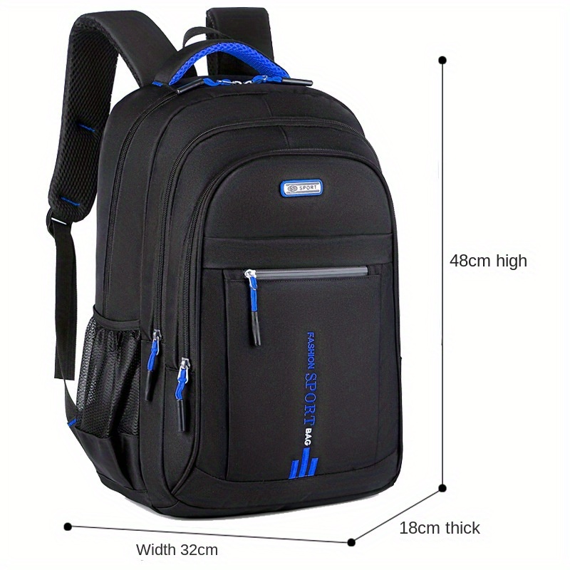Men's Large Capacity Business Laptop Backpack, Travel And Sports Bag For Women