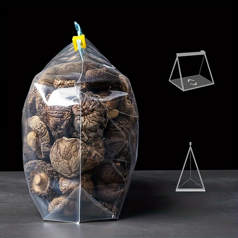 10pcs/15pcs/20pcs Airtight Food Storage Bags - Fresh-Keeping, Zippered, and Sealed for Fruit, Grain, Vegetable, and Meat - Perfect Kitchen Organizers and Storage Solutions for Home Cooks and Chefs