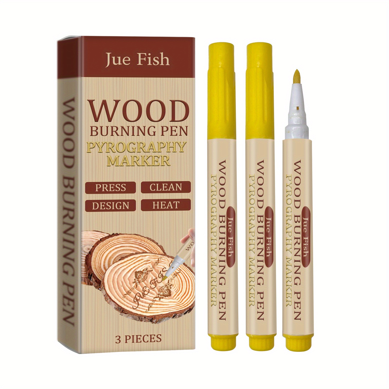 

Quick-dry Wood Burning Pen For Diy Crafts And Art Projects - Ideal For Ages 14+