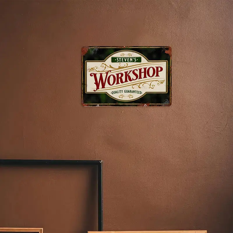 Insegne In Metallo A Forma Di Scudo Personalizzate Targa In - Foto 9