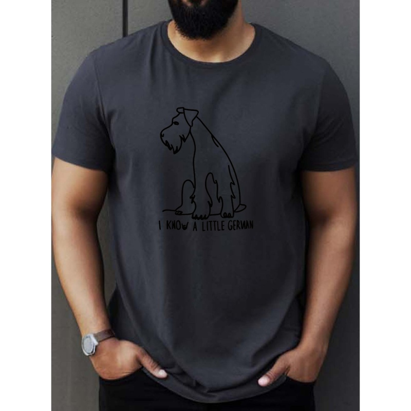 

Schnauzer German Wrinkle - Men's T-shirt - Front Shoulder Fit