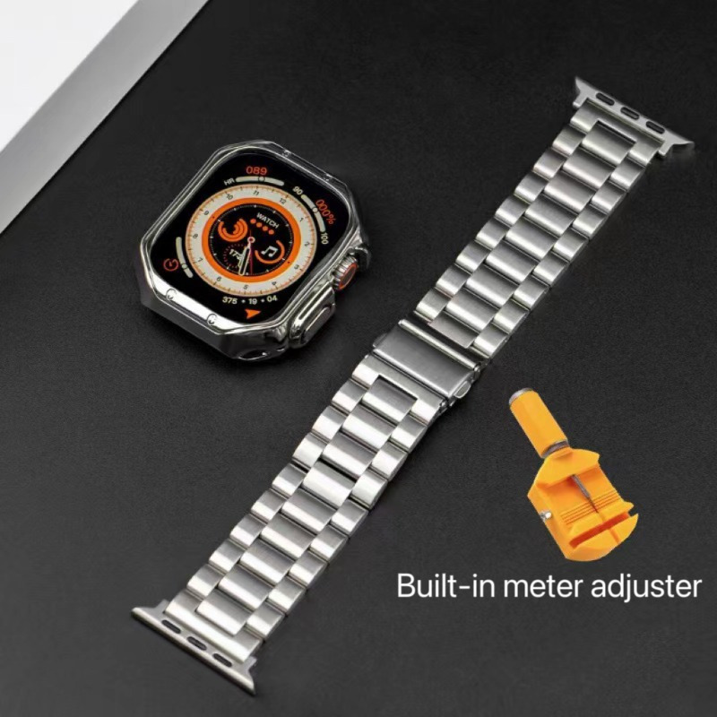 

Steel Tpu Compatible Apple /8/9, 1/2 - Metal Folding & For 38/40/41/42/44/45/49mm Models