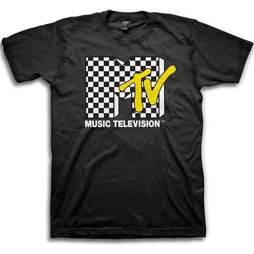 

Tv... Men's Boutique T-shirt With Printed Pattern, 100% Pure Cotton Summer Short Sleeved Top