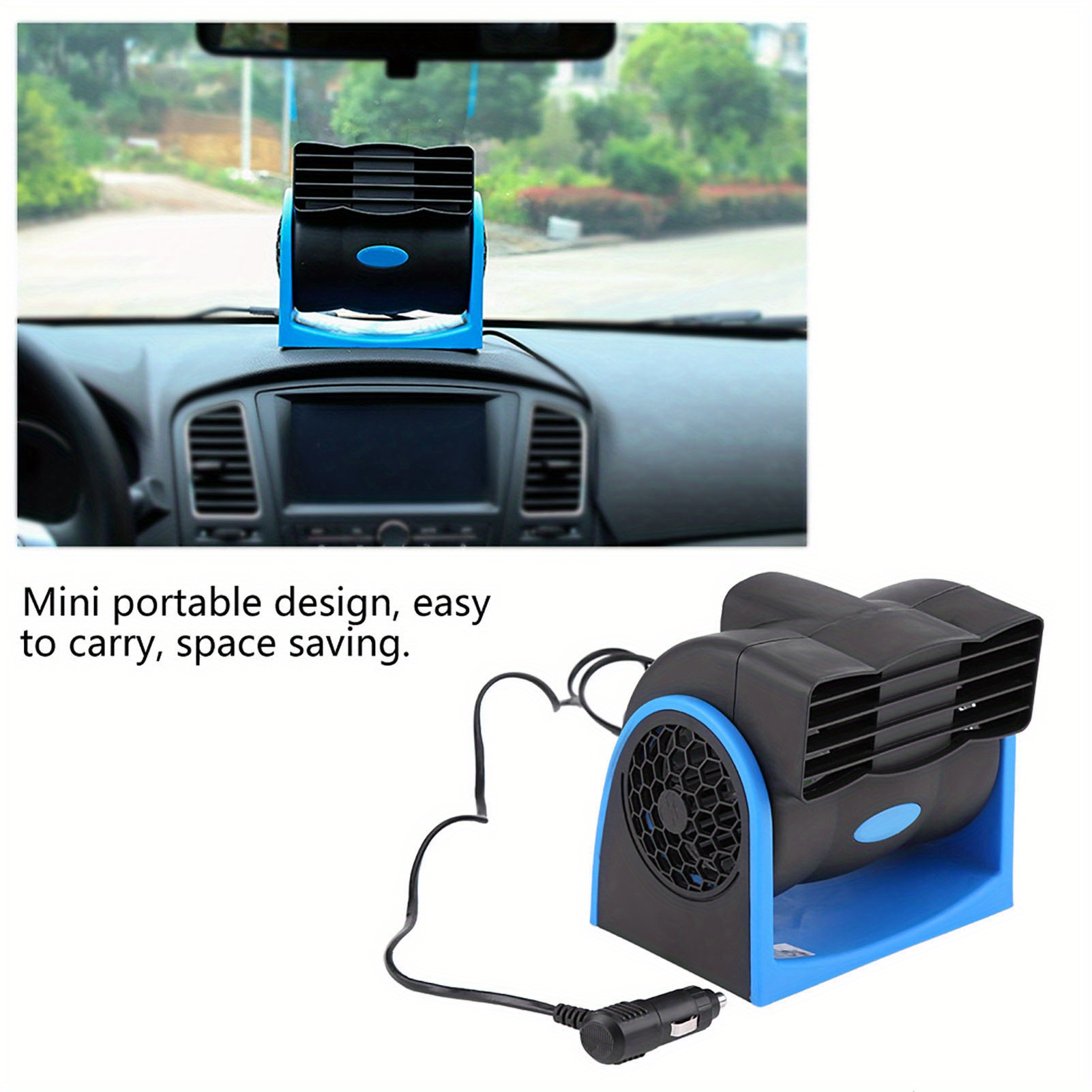 

Portable Miniature Adjustable Silent Fan, To The Car Car, Outdoor