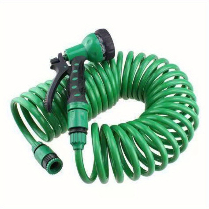 

Handheld Garden Watering Sprayer Gun, Multi-function Plastic Hose Nozzle With Multiple Components, Ideal For Gardening Tools, Flower Watering, And Agricultural Irrigation - No Battery Needed