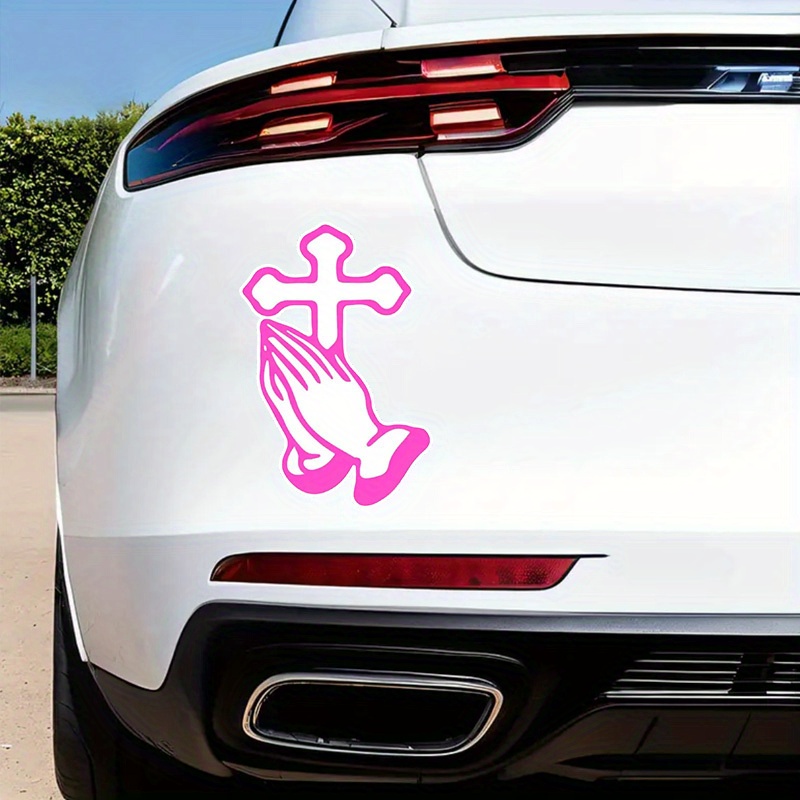 Cross Decal Car Temu